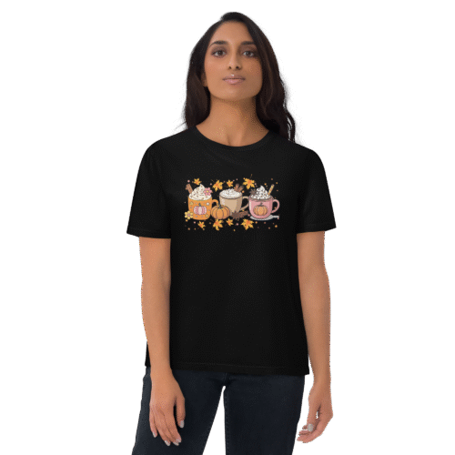 Pumpkin Spice Lattes T-Shirt Black